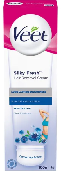Veet Silky Fresh Hair Removal Cream 100 ml - Känslig hud